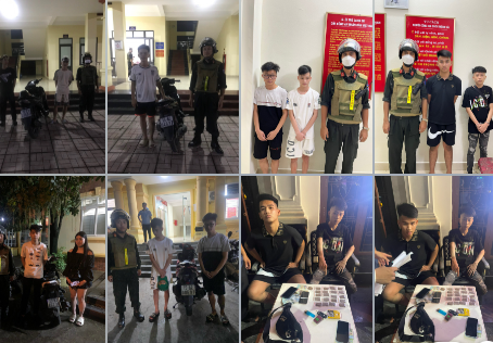 Phòng Cảnh sát cơ động: Xử lý 5 thanh thiếu niên vi phạm TTATGT đêm 28.6